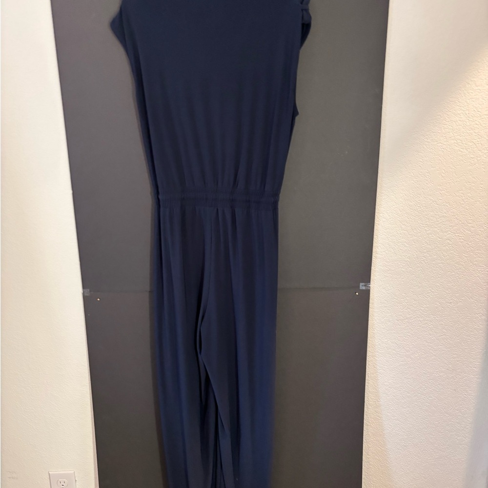 Elegant Navy Blue Jumpsuit